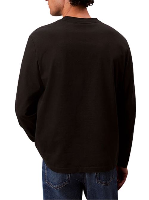 T-shirt cotone manica lunga Calvin Klein | LV04LD232GUB1